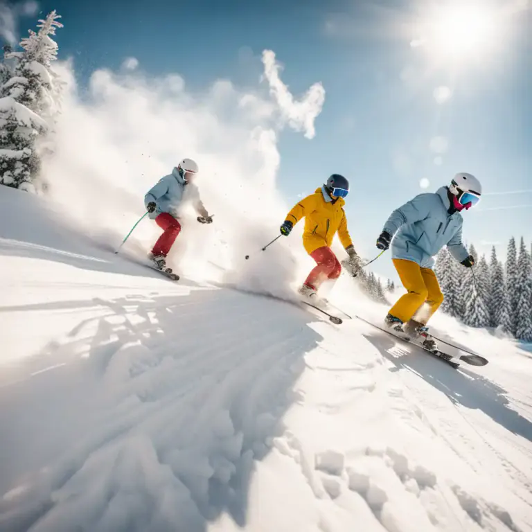 Visual representation of "mogul" - A small hard mound or bump on a ski slope.