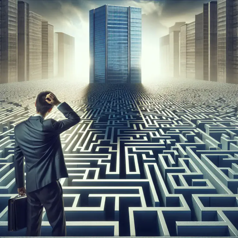Visual representation of "obfuscate" - To confuse someone or prevent them from understanding something