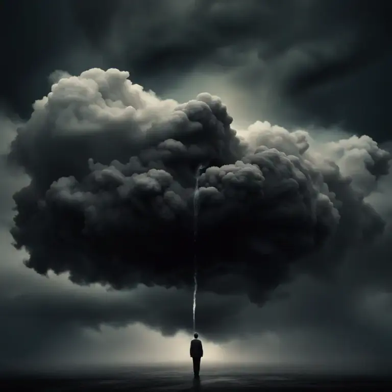 Visual representation of "error" - The weakness or sinfulness of humanity.