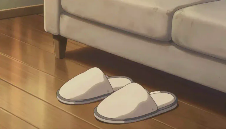 Visual representation of "slipper" - A type of soft and comfortable shoe typically for indoor use