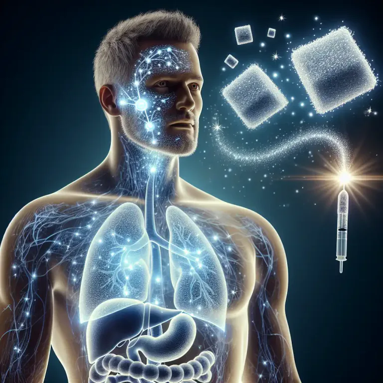 Visual representation of "mediator" - A substance that makes a certain reaction or process possible or speeds it up, especially in the body.