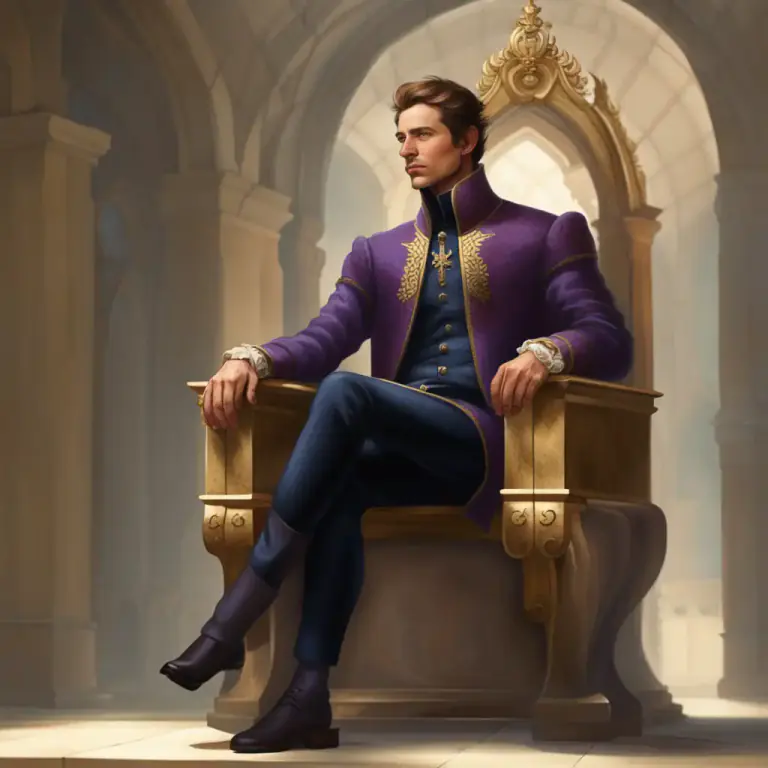 Visual representation of "prince" - A male ruler of a small state, actually, nominally, or originally subject to a king or emperor.