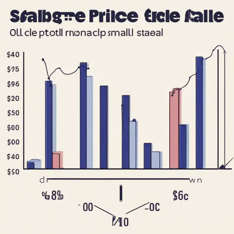Visual representation of "blip" - A temporary change that is not important, especially a change in prices or rates