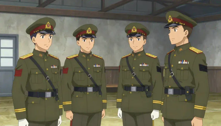 Visual representation of "lieutenant" - A rank in the armed forces or police, above someone who is a second lieutenant and below a captain.
