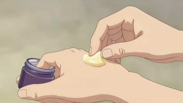 Visual representation of "unguent" - A soft greasy or sticky substance that is used as an ointment or for lubrication