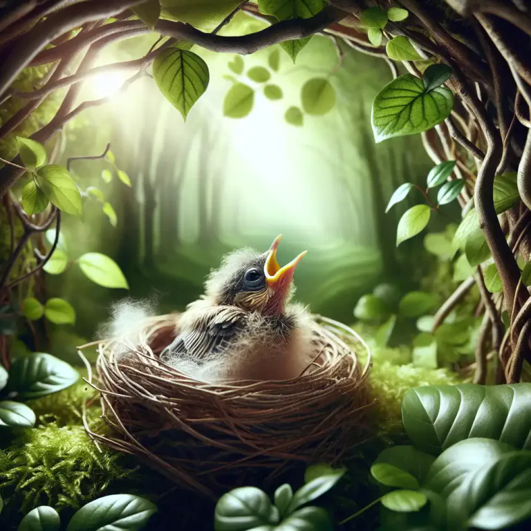 Visual representation of "squeaker" - A young or small animal that makes a high-pitched noise, especially a small bird or mouse.