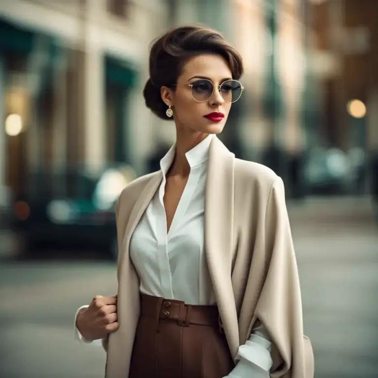 Visual representation of "genteel" - Having an attractive or well-proportioned appearance