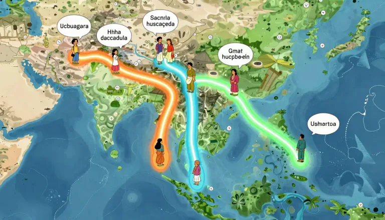 Visual representation of "dravidian" - A group of languages spoken mainly in South India and Sri Lanka