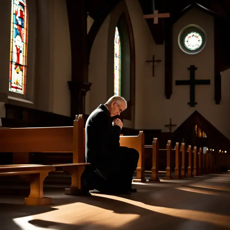 Visual representation of "repent" - In a religious context, to turn away from sin and dedicate oneself to the amendment of one's life.
