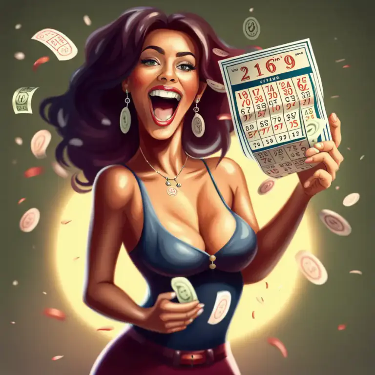 Visual representation of "hit the jackpot" - To win a lot of money suddenly, especially by playing a game