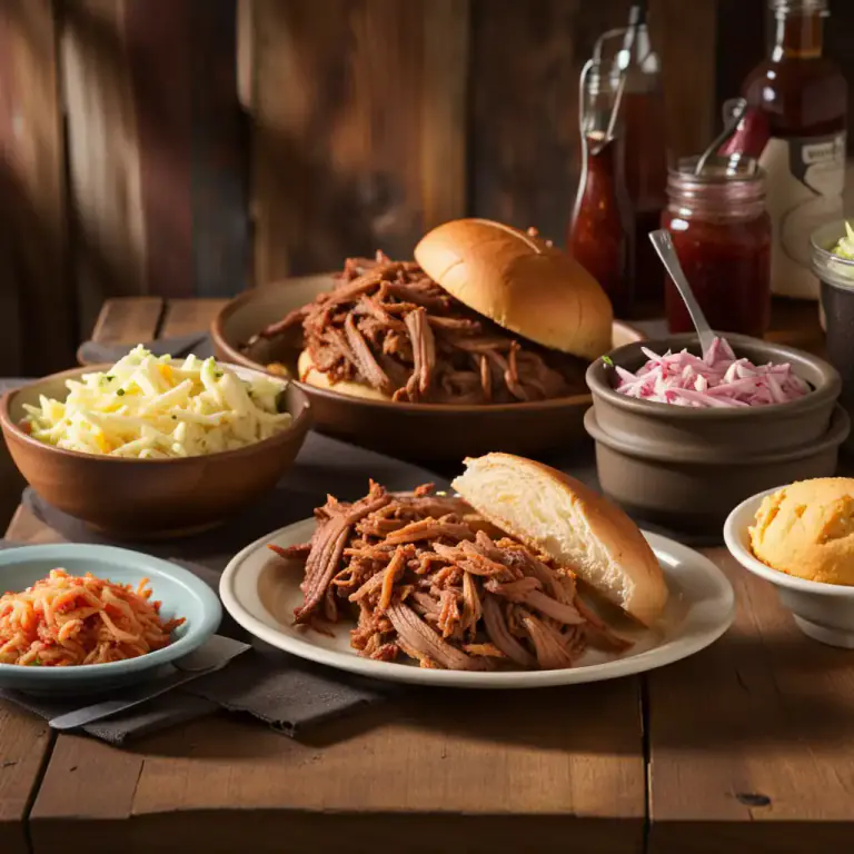 Visual representation of "barbecue" - A style of cooking food