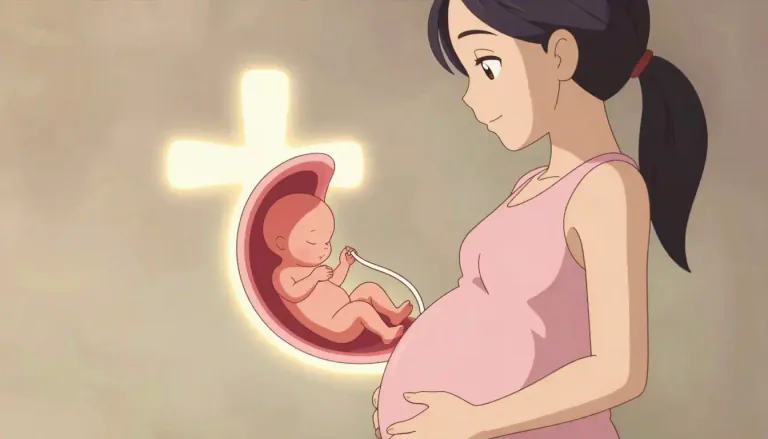 Visual representation of "gestate" - To carry an embryo or fetus inside the womb from conception to birth.