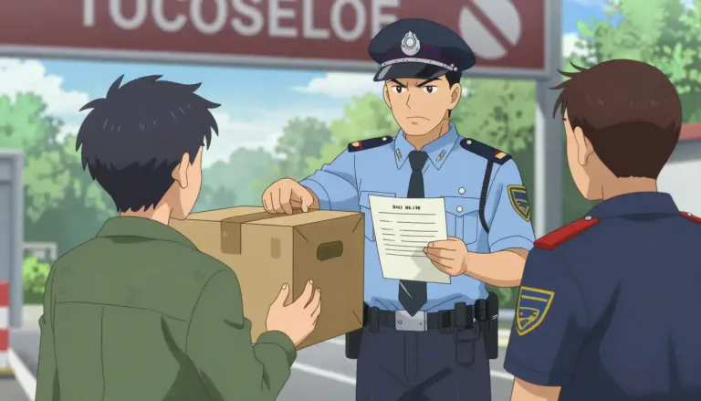 Visual representation of "confiscate" - To officially take away someone's goods or property as a punishment, or for other official reason.