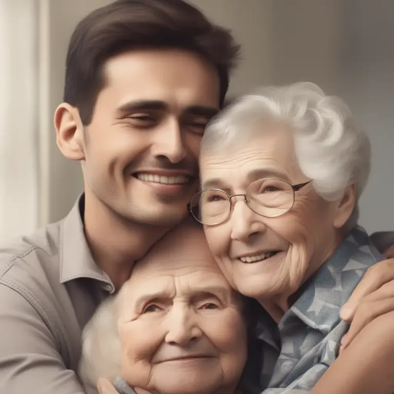 Visual representation of "close to" - Having a deep affection or connection