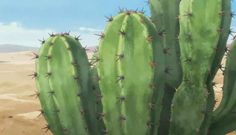 Visual representation of "spiny" - Covered with spikes or sharp-pointed things sticking up from the surface.