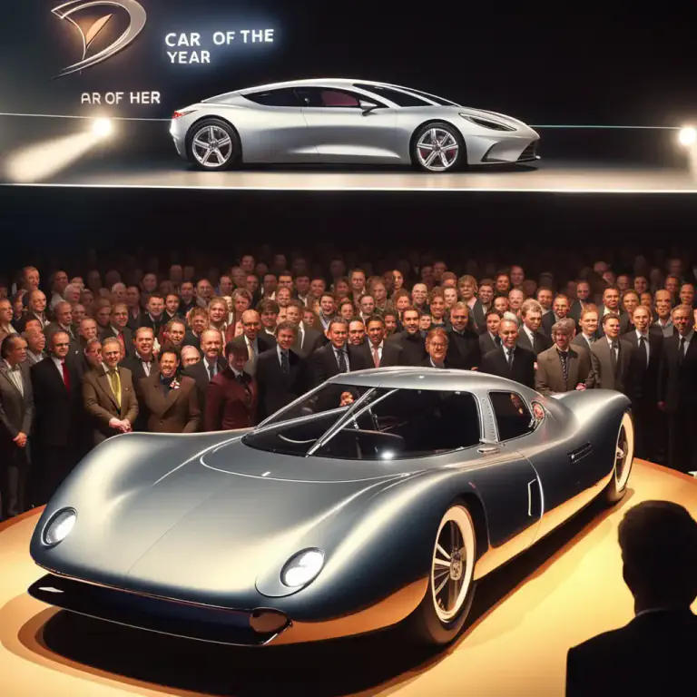 Visual representation of "man, woman, car, etc. of the year" - An individual or item that has been highly popular or trendy in a given year