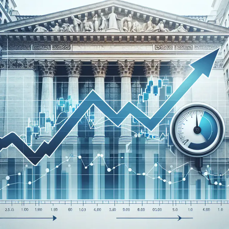 Visual representation of "oscillator" - A stock market tool that helps to decide when to buy or sell