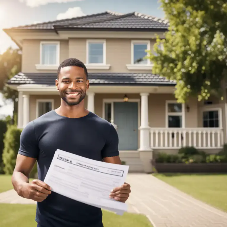Visual representation of "title" - The right to own something, especially land or property