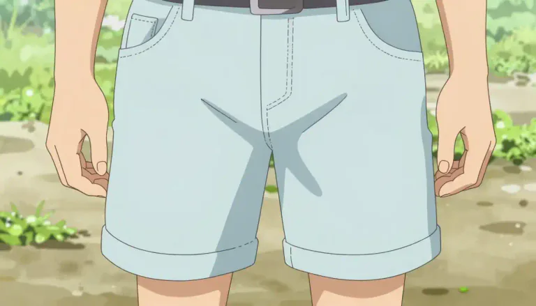 Visual representation of "britches" - In some regions, 'britches' is used to refer to shorts or light pants worn in warmer weather.