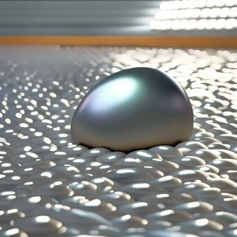 Visual representation of "ricochet" - The action or sound of a bullet, stone, etc. bouncing off a surface