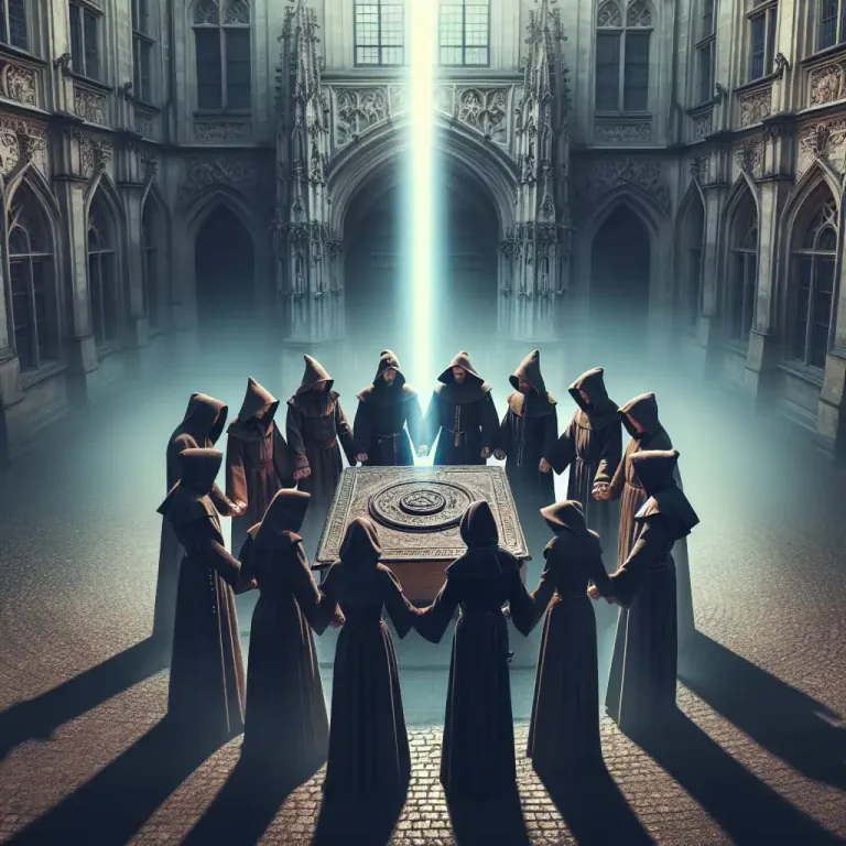 Visual representation of "obscurantism" - Opposition to the spread of knowledge or enlightenment.