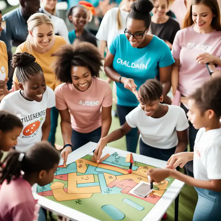 Visual representation of "be for/in a good cause" - To support or be involved in a project or action that provides benefits or help to others.