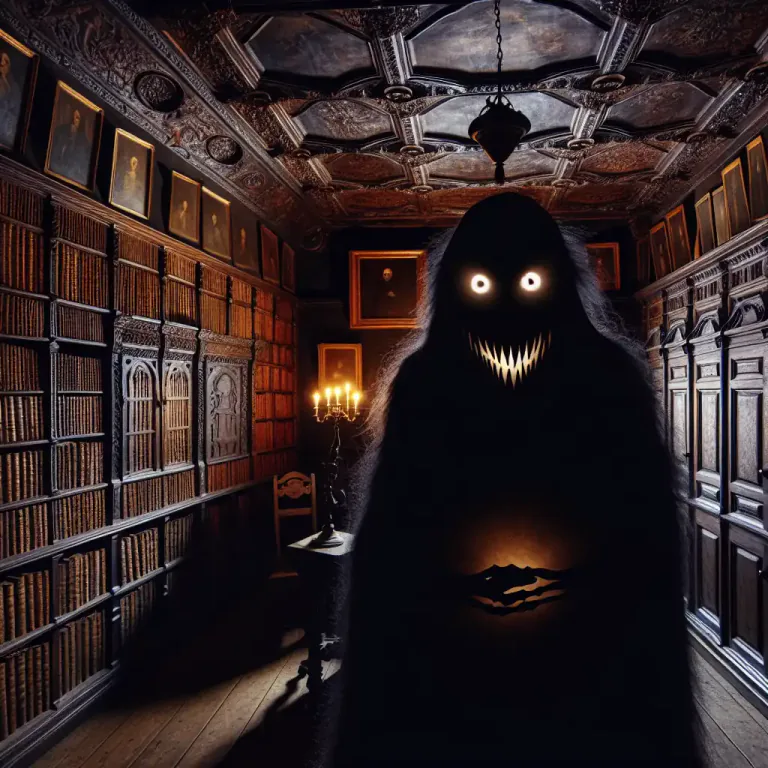 Visual representation of "bogeyman" - An evil or mischievous character in folklore