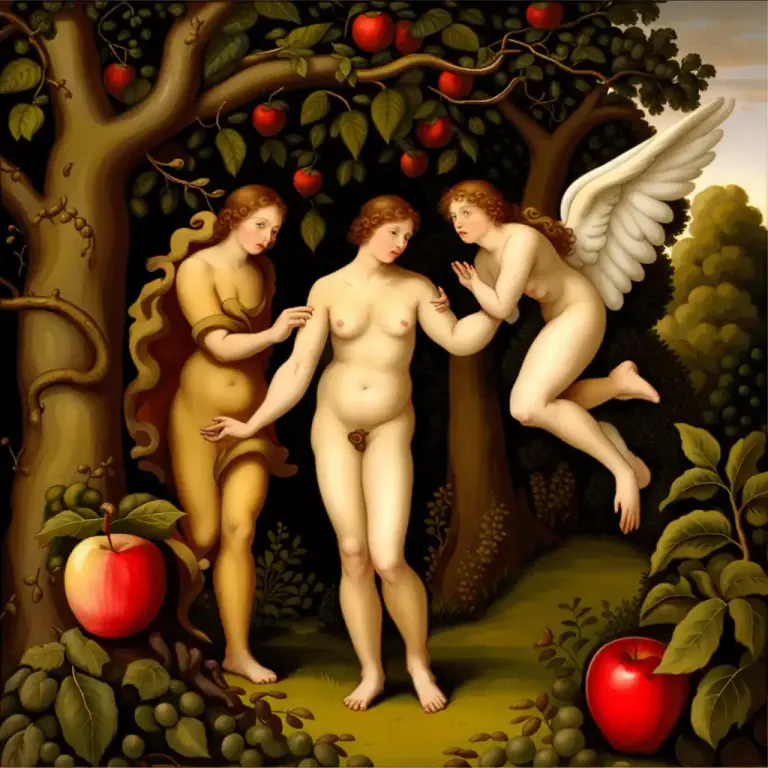 Visual representation of "fall from grace" - In Christianity, means to sin or do something that is against God's commands, which results in the loss of God's favor.