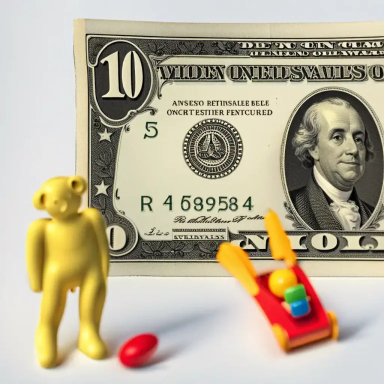 Visual representation of "buck" - A dollar