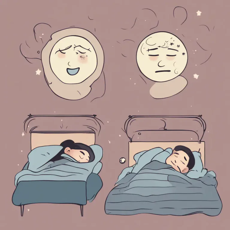 Visual representation of "have a good/bad night" - To wish someone a pleasant or enjoyable time during the night