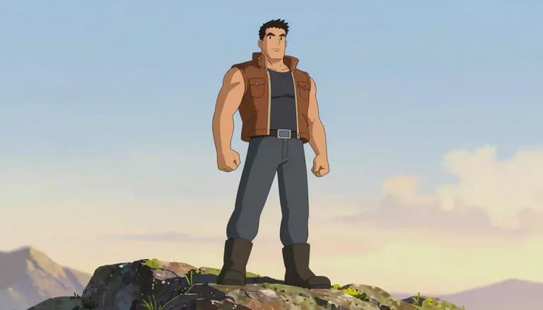 Visual representation of "masculinity" - The qualities or attributes regarded as characteristic of men