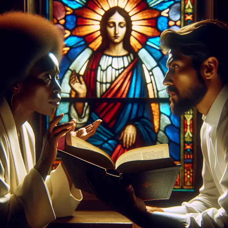 Visual representation of "theological" - Having to do with the theories or ideas of religion