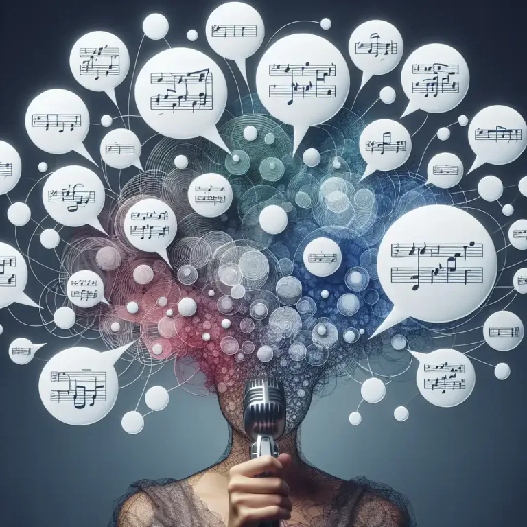 Visual representation of "stanza" - A set of lines in a song, usually forming one of several similar sections