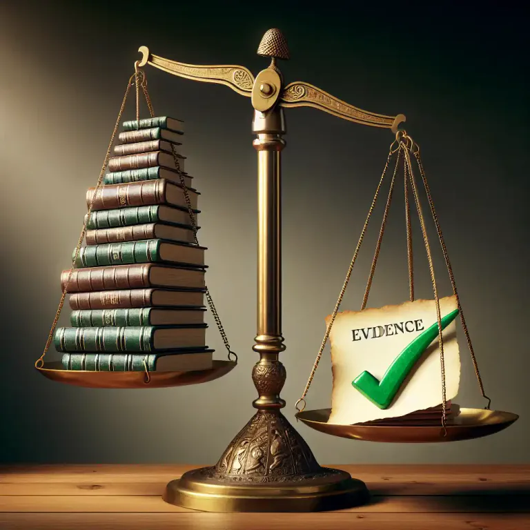 Visual representation of "support" - To affirm the truth or accuracy of something.