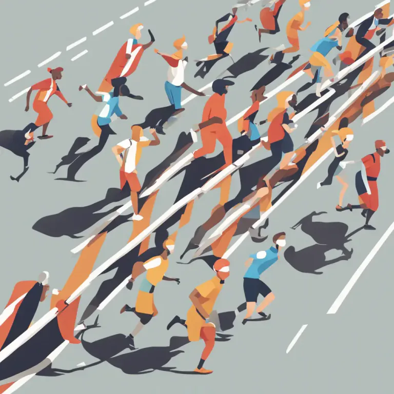 Visual representation of "make the cut" - Qualify for a certain position or task, normally through competition or qualifying process.