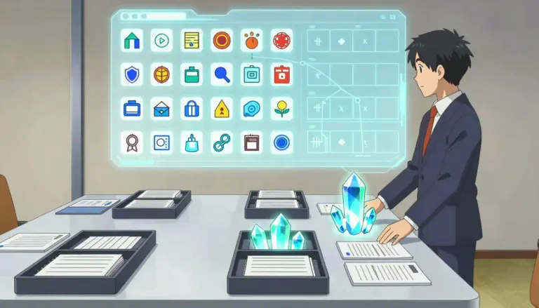 Visual representation of "systematize" - To organize in a systematic way; to make systematic.