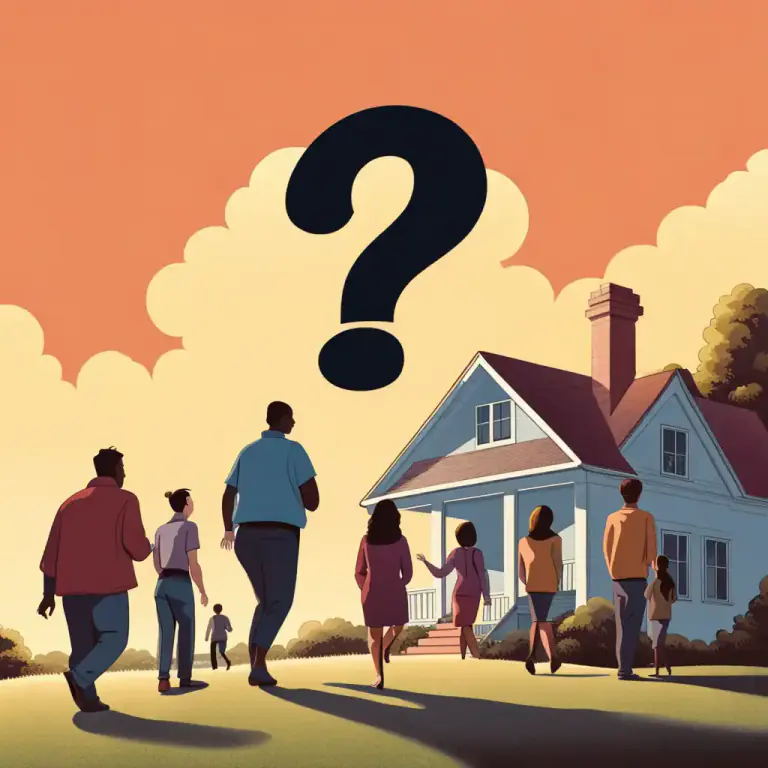 Visual representation of "there’s no telling" - It's impossible to predict or know for sure