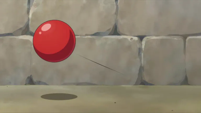 Visual representation of "bounce" - To move quickly back from a surface after hitting it
