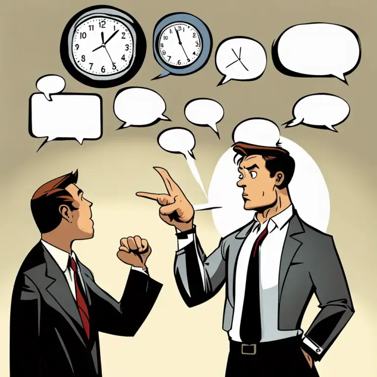 Visual representation of "trot out" - To repeatedly and over time, use an excuse or defense