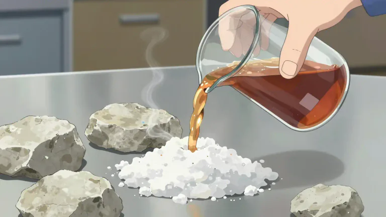 Visual representation of "sulphate" - A type of salt that is formed when sulphuric acid reacts with another chemical substance.