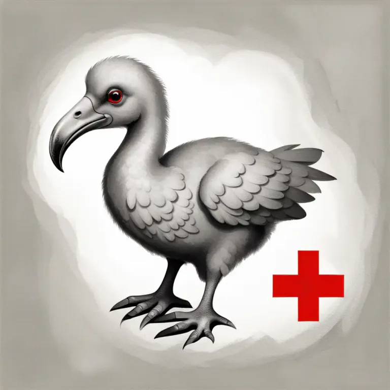 Visual representation of "extinct" - No longer having any living members or representatives