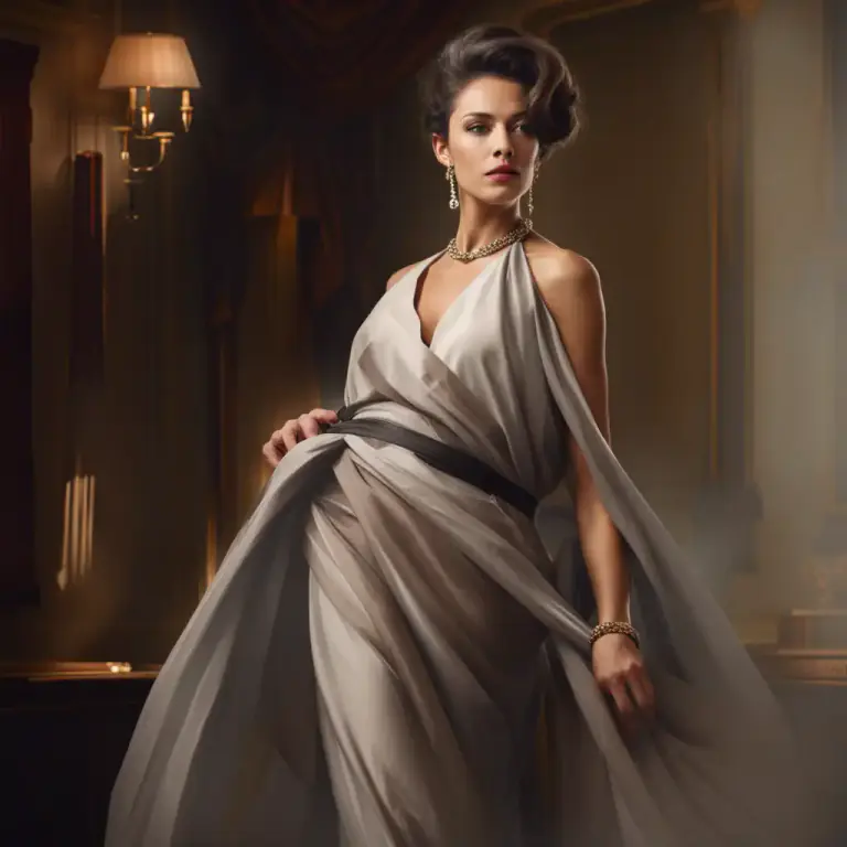 Visual representation of "chic" - The quality of being stylish or fashionable
