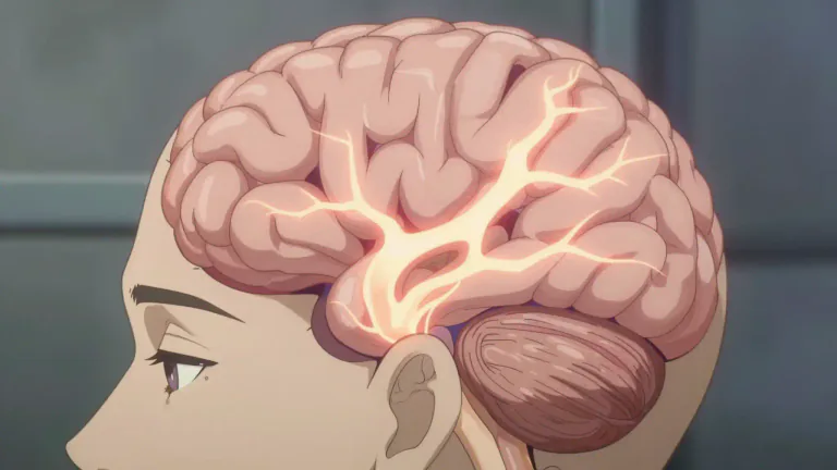 Visual representation of "cortical" - Related to the outer layer of the brain or another organ.
