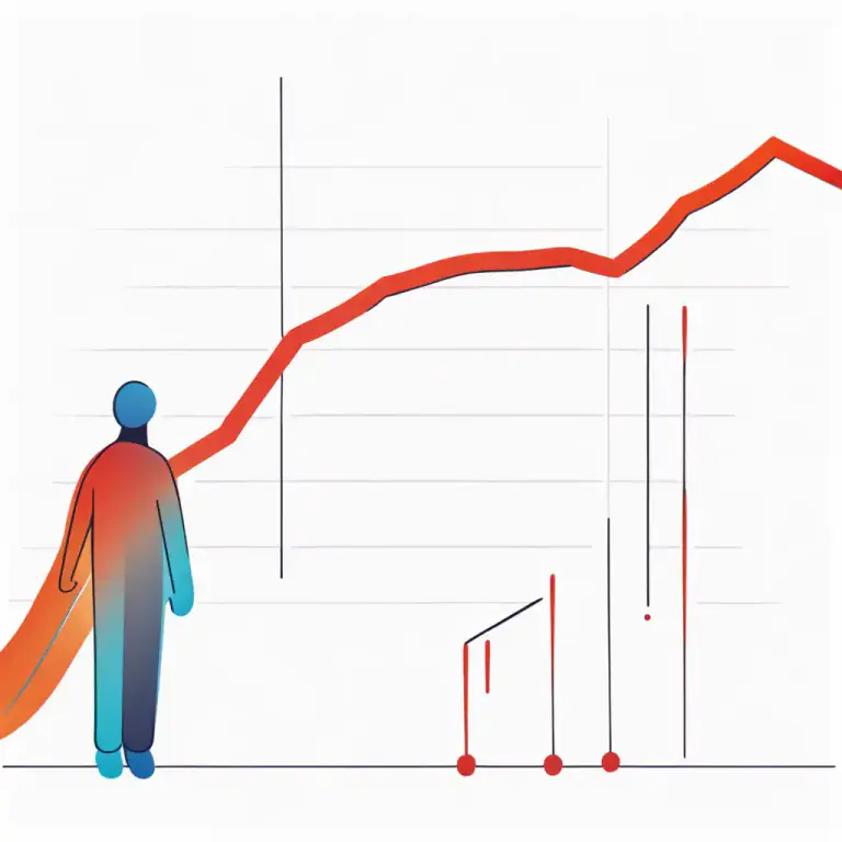 Visual representation of "drop in" - To decrease or fall, usually in amount, value or intensity.