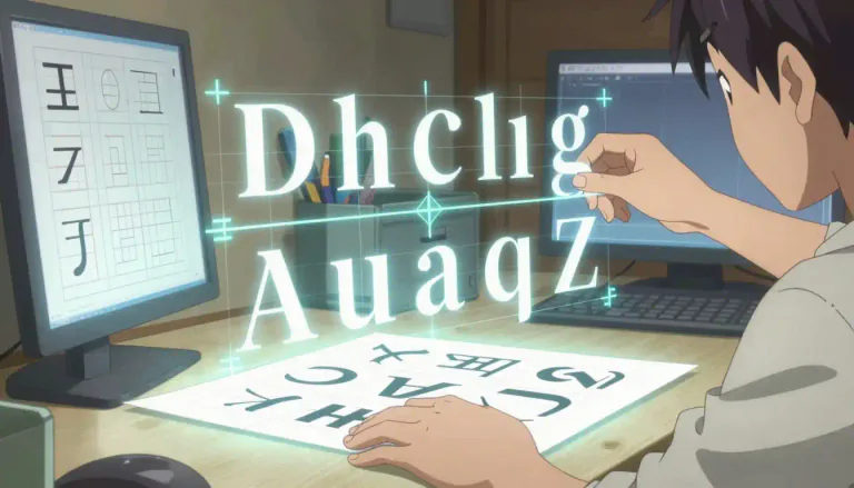 Visual representation of "typography" - The style, arrangement, or look of printed writing and letters, including the design of fonts, spacing between letters and lines, etc.