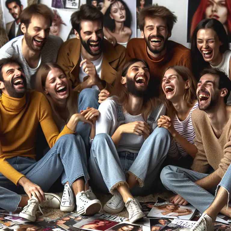Visual representation of "frivolous" - Carefree and not serious