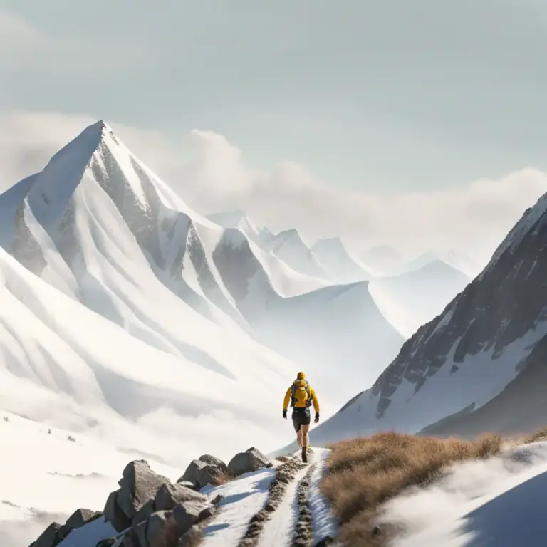 Visual representation of "crest" - To reach the top of something like a hill or wave.