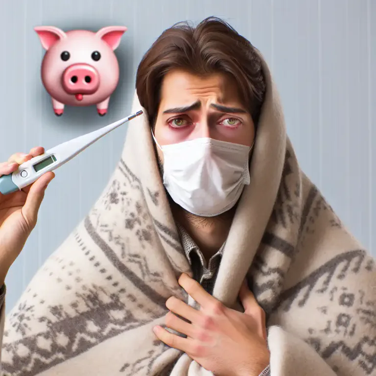 Visual representation of "flu" - A specific type of flu caused by a certain virus