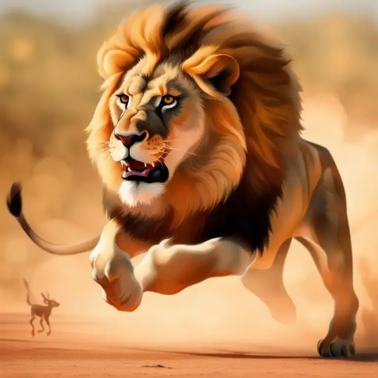 Visual representation of "pounce upon" - To attack someone suddenly and quickly.