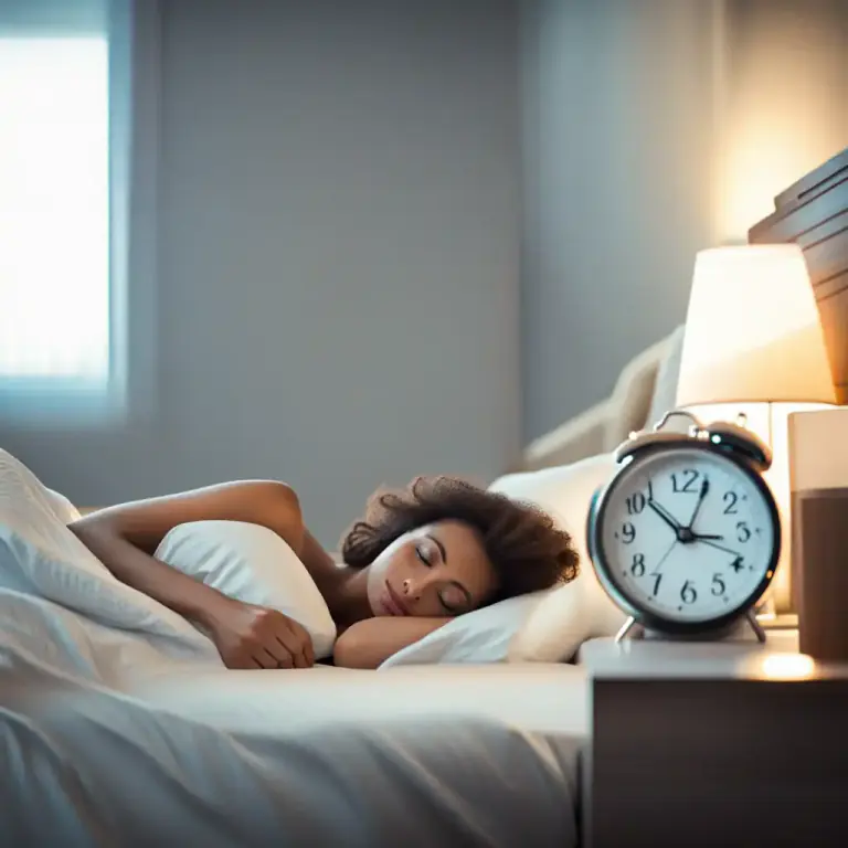 Visual representation of "lie in" - To sleep until later in the day than usual